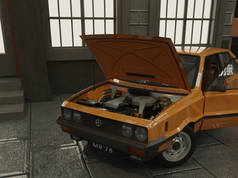 MR78 Polonez Coupe 3Dモデル