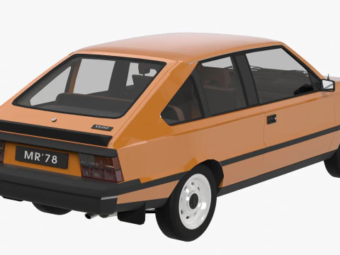 MR78 Polonez Coupe 3D Model
