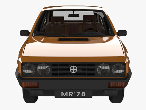 MR78 Polonez Coupe 3D Model