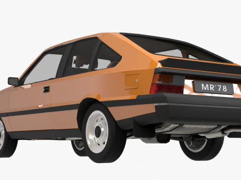 MR78 Polonez Coupe 3D Model