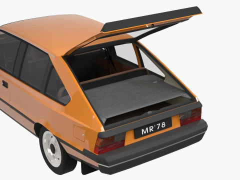 MR78 Polonez Coupe 3D Model