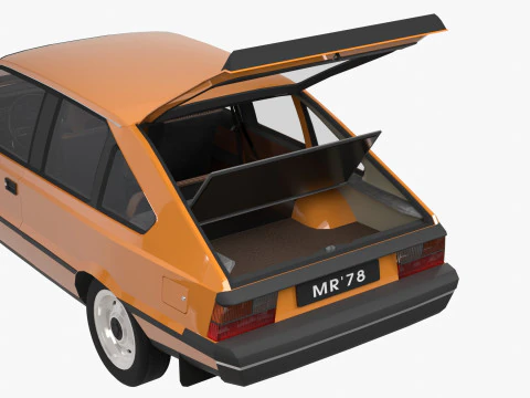 MR78 Polonez Coupe 3D Model