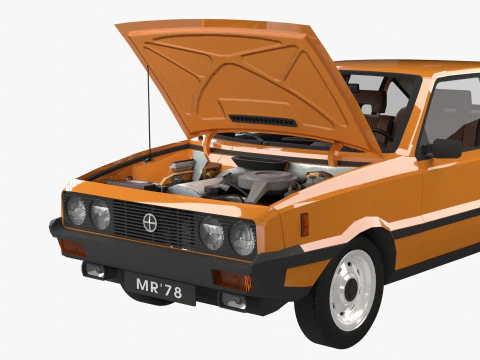 MR78 Polonez Coupe 3D Model