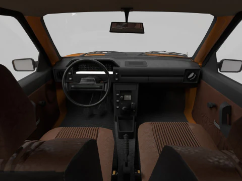 MR78 Polonez Coupe 3D Model