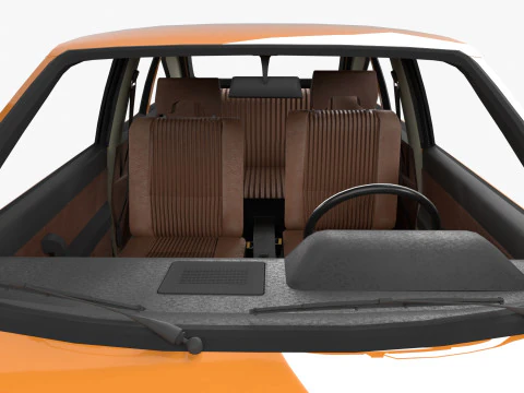MR78 Polonez Coupe 3D Model