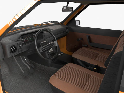 MR78 Polonez Coupe 3D Model