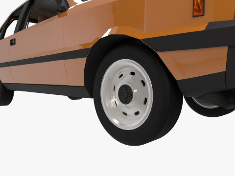MR78 Polonez Coupe 3D Model
