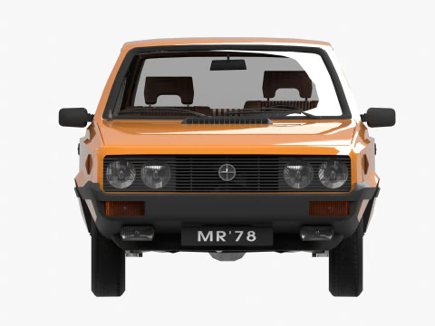 MR78 Polonez Coupe 3D Model