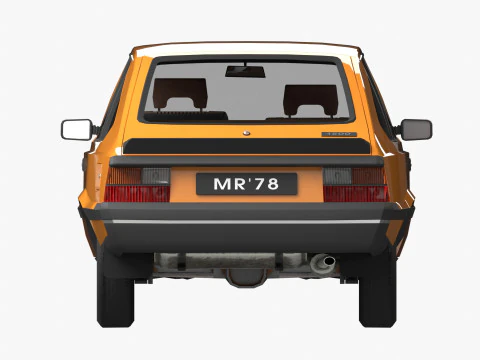 MR78 Polonez Coupe 3D Model