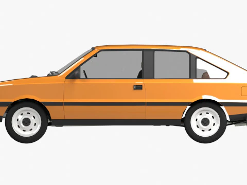 MR78 Polonez Coupe 3D Model