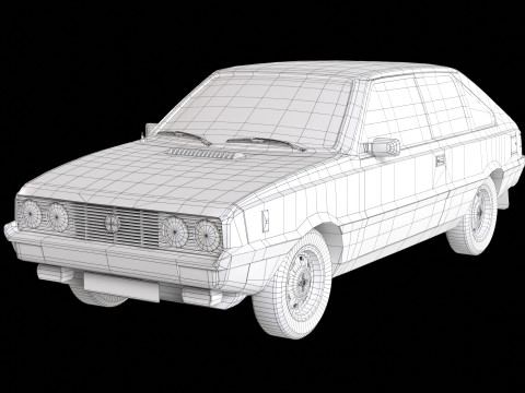 MR78 Polonez Coupe 3Dモデル