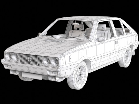 MR78 Polonez Coupe 3Dモデル