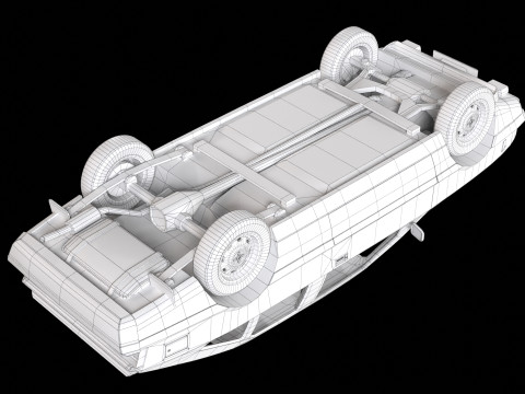 MR78 Polonez Coupe 3Dモデル