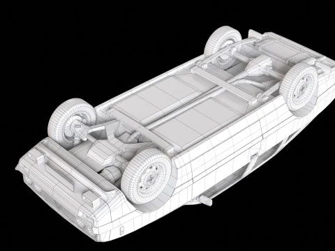 MR78 Polonez Coupe 3D Model