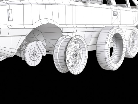 MR78 Polonez Coupe 3Dモデル