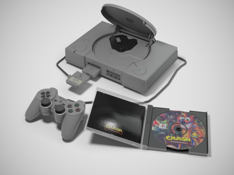Sony PlayStation 1 PS1 Modelo 3D