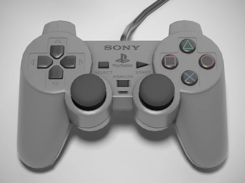 Sony PlayStation 1 PS1 3D Model