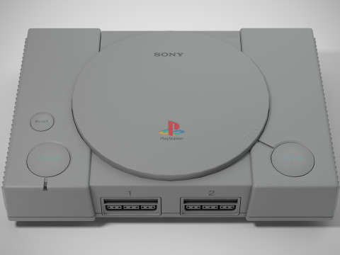 Sony PlayStation 1 PS1 Modelo 3D