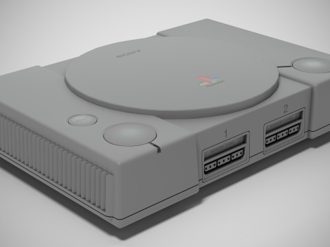 Sony PlayStation 1 PS1 Modelo 3D