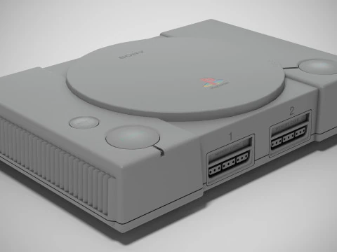 Sony PlayStation 1 PS1 3D Model