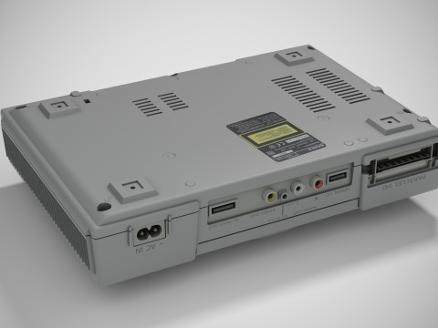 Sony PlayStation 1 PS1 Modelo 3D