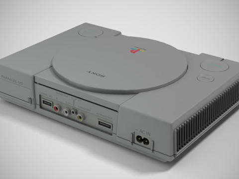 Sony PlayStation 1 PS1 Modelo 3D