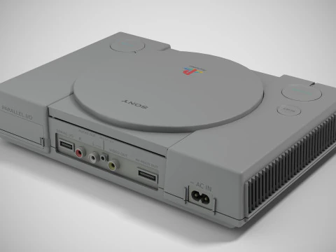 Sony PlayStation 1 PS1 3D Model