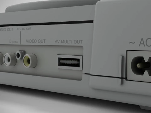 Sony PlayStation 1 PS1 3D Model