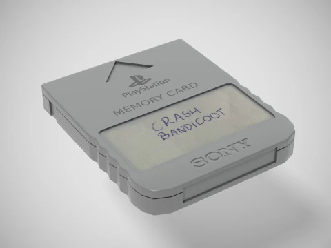 Sony PlayStation 1 PS1 3D Model