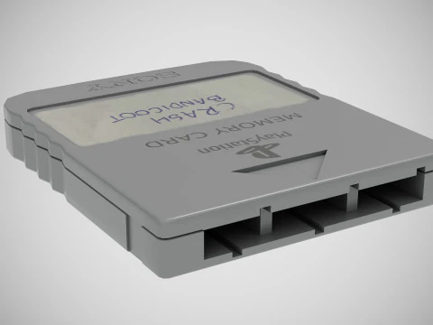 Sony PlayStation 1 PS1 3D Model