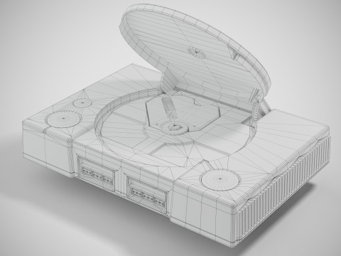 Sony PlayStation 1 PS1 Modelo 3D