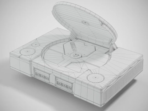 Sony PlayStation 1 PS1 3D Model