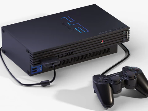 Sony PlayStation 2 FAT 3D Model