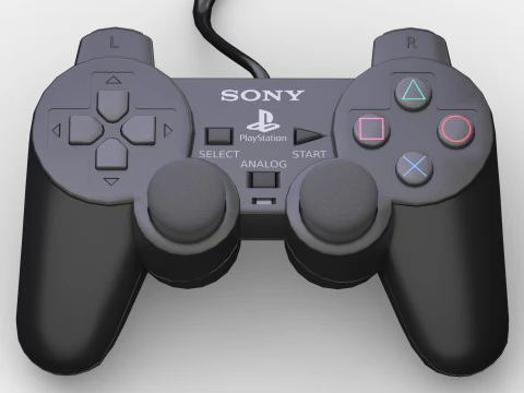 Sony PlayStation 2 FAT 3D Model