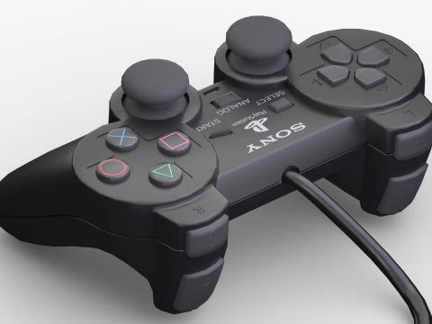 Sony PlayStation 2 FAT 3D Model