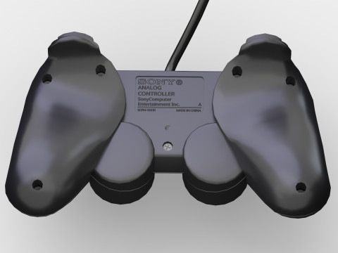 Sony PlayStation 2 FAT 3D Модель