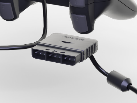 Sony PlayStation 2 FAT 3D Модель