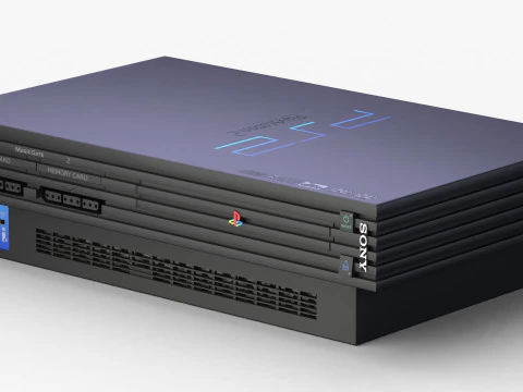 Sony PlayStation 2 FAT 3D Model