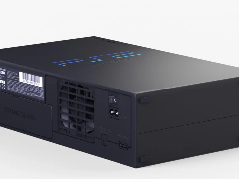 Sony PlayStation 2 FAT 3D Model
