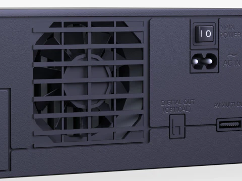 Sony PlayStation 2 FAT 3D Model