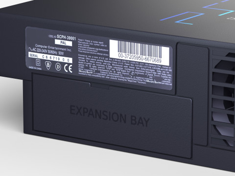 Sony PlayStation 2 FAT 3D Модель