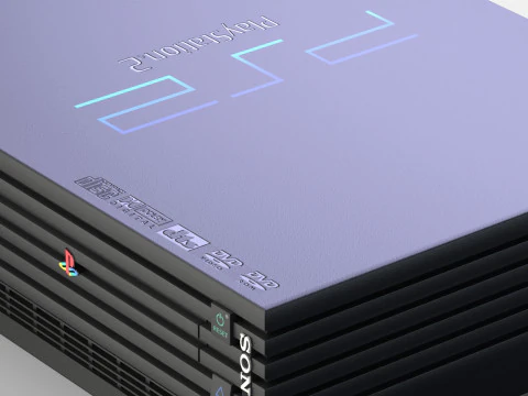 Sony PlayStation 2 FAT 3D Model