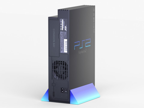 Sony PlayStation 2 FAT 3D Модель