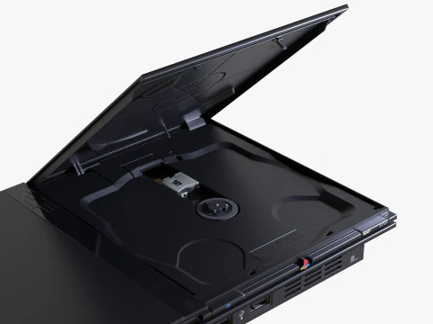 Sony PlayStation 2 Slim 3D Model