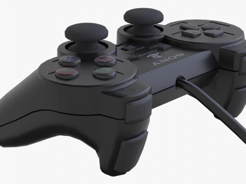 Sony PlayStation 2 Slim 3D Model