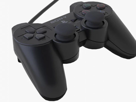 Sony PlayStation 2 Slim 3D Model