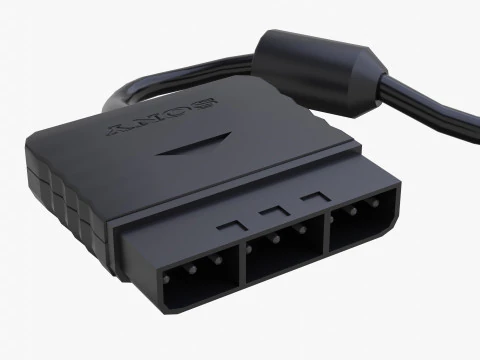 Sony PlayStation 2 Slim 3D Model
