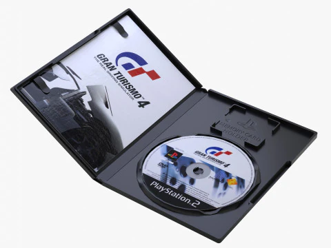 Sony PlayStation 2 Slim 3D Model
