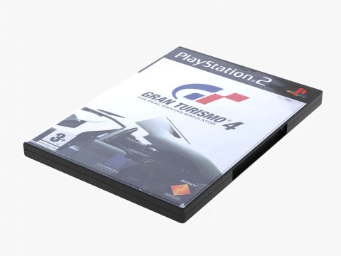 Sony PlayStation 2 Slim 3D Model