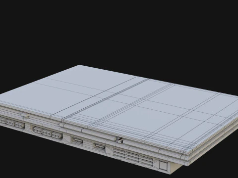 Sony PlayStation 2 Slim 3D Model